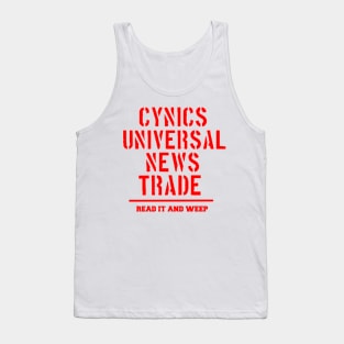 Cynical News Tank Top